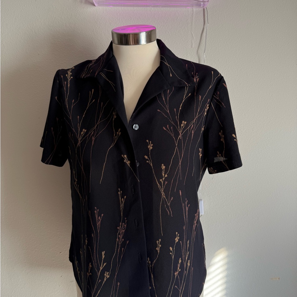 Rena Rowan Black and Brown Shirt